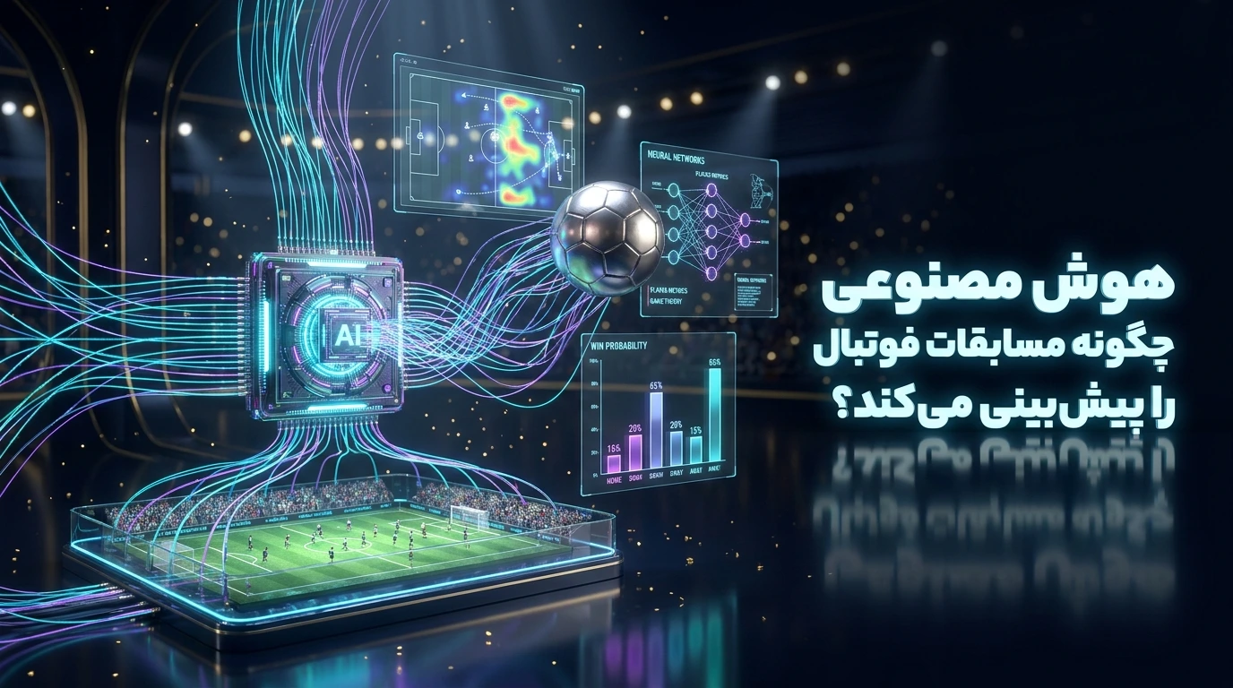 هوش مصنوعی چگونه مسابقات فوتبال را پیش‌بینی می‌کند؟